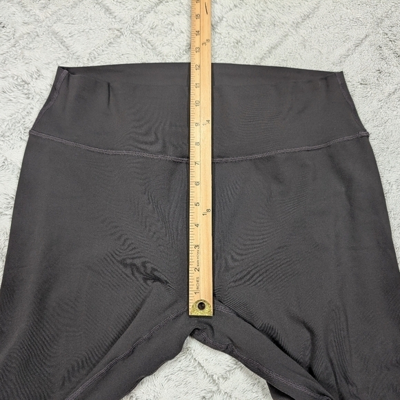 Zyia Leggings Womens 16-18 Gray Confluence High Rise Full Length Soft 28” - Picture 4 of 9